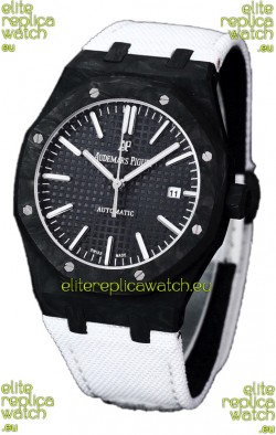 Audemars Piguet Royal Oak Ref.15400 Forged Carbon Casing Watch Black Dial in 1:1 Mirror Replica