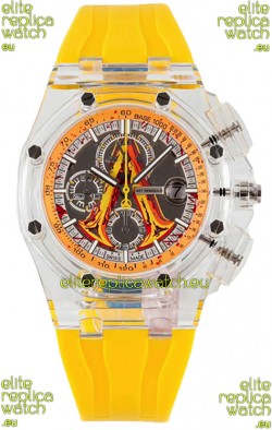 Audemars Piguet Royal Oak Offshore AET Remould LAMBDA Sapphires Casing Swiss Replica Watch 