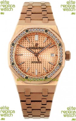 Audemars Piguet Royal Oak 37MM Frosted Casing Watch in 3120 Movement - 1:1 Mirror Replica