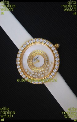 Chopard Happy Dreams 36MM White Strap in White Dial