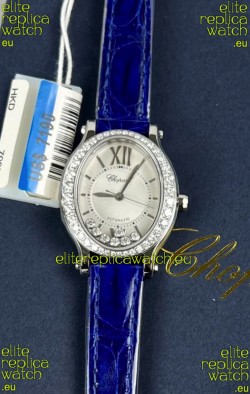 Chopard Happy Diamonds Mossanites Edition Super Clone Automatic Watch 