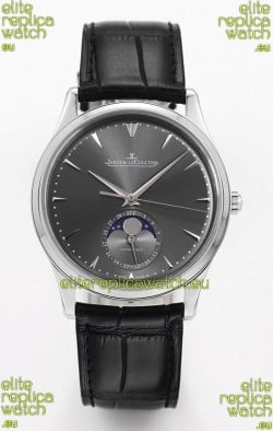 Jaeger LeCoultre Master Ultra Thin Moon 904L Steel 1:1 Mirror Replica Watch