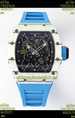 Richard Mille RM35-01 Rafael Nadal Carbon Fiber Casing with Genuine Tourbillon Super Clone Watch 