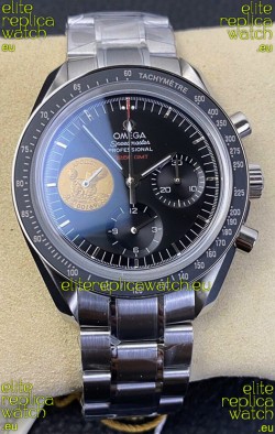 Omega Speedmaster Apollo 11 40th Anniversary Chronograph 42MM Black Dial 1:1 Mirror Replica Watch