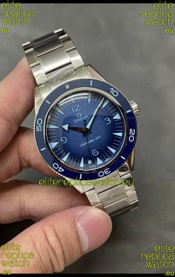 Omega Seamaster 300 "Summer Blue" 1:1 Mirror Swiss Replica Watch