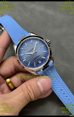 Omega Seamaster Aquaterra 150M Summer Blue Dial 1:1 Mirror Replica Watch