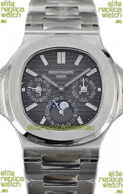 Patek Philippe Nautilus 5740 Perpetual Calendar Stainless Steel Grey Dial Swiss Replica Watch 