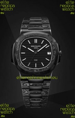Patek Philippe Nautilus 5711 DiW Edition Ceramic/Carbon 1:1 Mirror Swiss Replica Watch