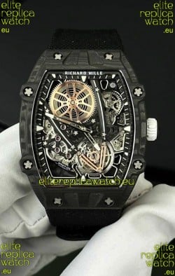 Richard Mille Super Clone 27-05 Black Carbon Casing Swiss Replica Watch 