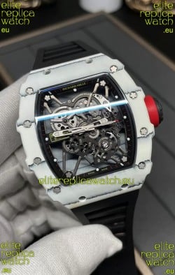 Richard Mille RM35-01 Rafael Nadal Carbon Fiber Casing with Genuine Tourbillon Super Clone Watch