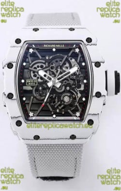 Richard Mille RM35-01 Rafael Nadal Carbon Fiber Casing with Genuine Tourbillon Super Clone Watch