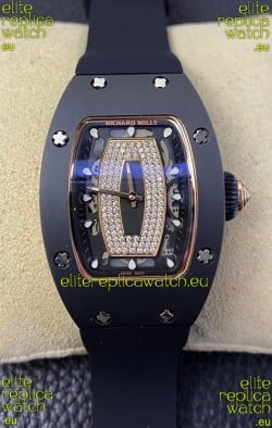 Richard Mille RM-07-01 DLC Coated Casing Ladies 1:1 Swiss Replica Watch