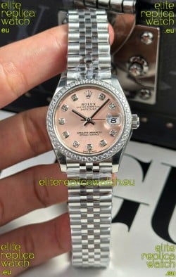 Rolex Super Clone Datejust ETA 2688 Movement 31MM Stainless Steel Case Champange Dial Watch