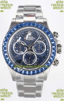 Rolex Daytona Super Clone "Artisans De Genève - Arolla Glacier" Edition Stainless Steel Watch 