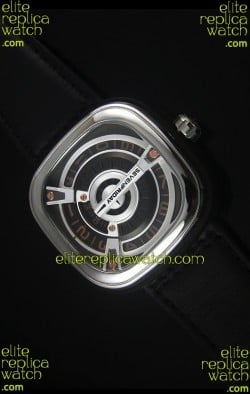 SevenFriday M2-2 Stainless Steel Watch with Miyota 8215 Movement