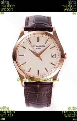 Patek Philippe 5227R-001 Calatrava Automatic White Dial with Swiss Automatic Movement
