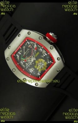 Richard Mille RM002 Power Reserve Tourbillon Swiss Replica Watch in Steel Case