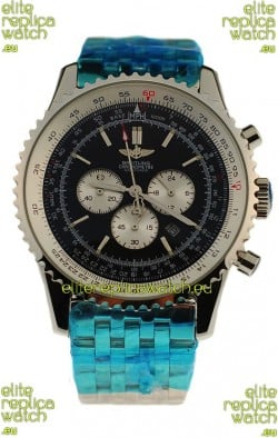 Breitling Navitimer Chronometre Japanese Watch in Black Dial