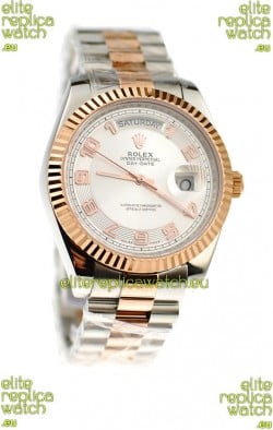Rolex Day Date Two Tone Swiss Replica Watch