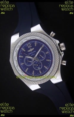 Breitling Bentley Chronograph Japanese Replica Watch in Blue Dial