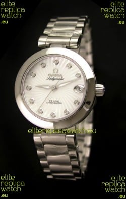 Omega Deville Ladymatic Chronometer Swiss Automatic Watch - 1:1 Mirror Replica 