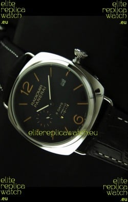 Panerai Radiomir 8 Days Japanese Replica Watch in Black Dial