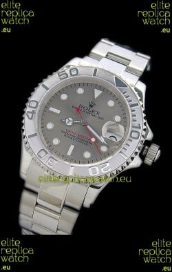 Rolex Yachtmaster Japanese Replica Watch in Silver Dial