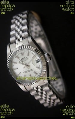 Rolex Datejust Oyster Perpetual Superlative ChronoMeter Japanese Watch in White Dial