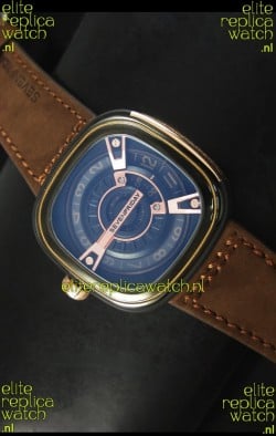 SevenFriday M2-2 in Black PVD Coated Casing - 1:1 Mirror Quality 