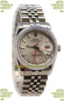 Rolex Datejust Japanese Watch in Grey Dial